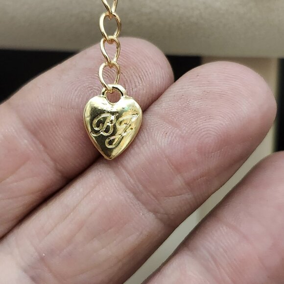 Betsey Johnson Hummingbird Pendant Brooch Combo 28" Chain Pink Green Rhinestones - Picture 4 of 4